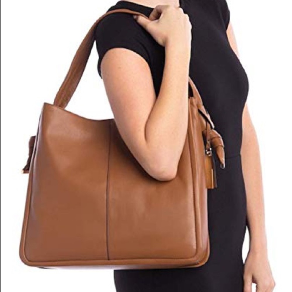 NWT Vince Camuto Tilde Hobo Dark Rum